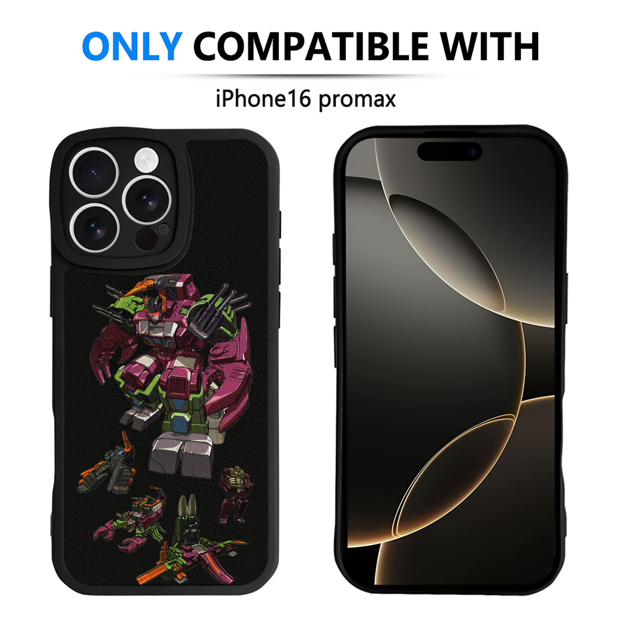 （画像用）  【iPhone 16シリーズ対応】シリコンスマホケース（レザー調） 材質：シリコン